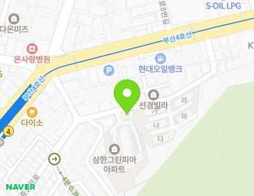 부산광역시 금정구 중군진로 19 (금사동, 삼한아파트) 지도