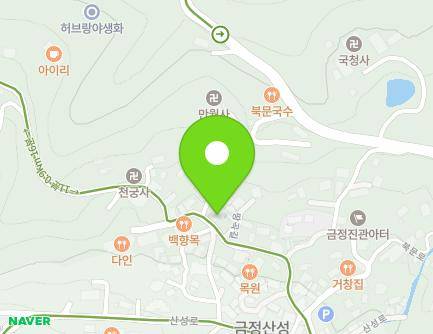 부산광역시 금정구 땅곡길 34 (금성동, 돌담집) 지도