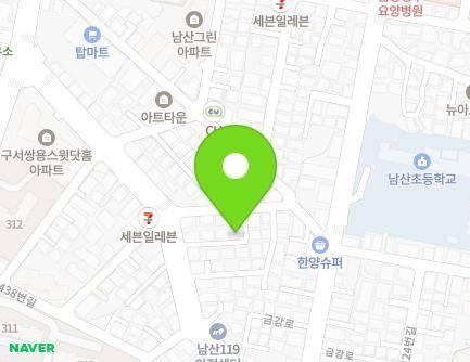 부산광역시 금정구 두실로 54-9 (남산동) 지도