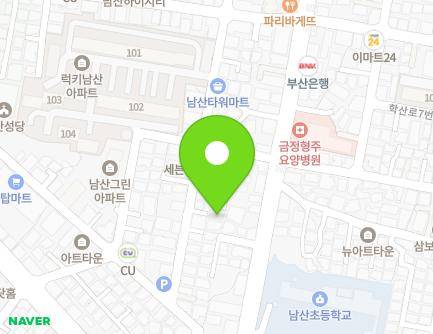 부산광역시 금정구 금강로633번길 7-11 (남산동) 지도