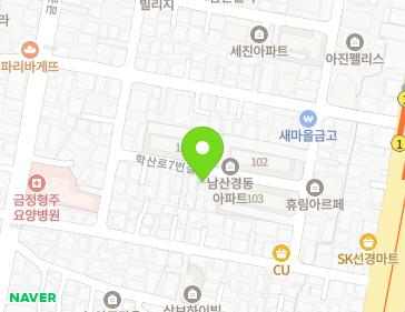 부산광역시 금정구 학산로7번길 17 (남산동) 지도