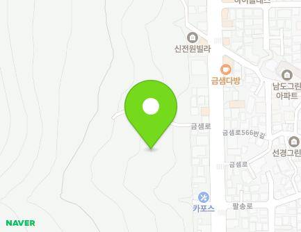 부산광역시 금정구 금샘로 565-7 (남산동) 지도