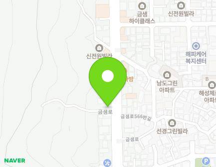 부산광역시 금정구 금샘로 567 (남산동) 지도