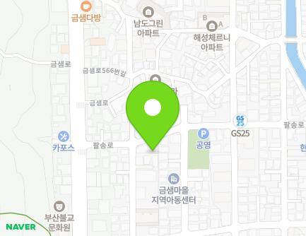 부산광역시 금정구 팔송로 57-1 (남산동) 지도