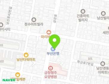 부산광역시 금정구 금강로 644 (남산동) 지도