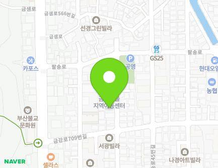 부산광역시 금정구 팔송로53번길 22 (남산동) 지도