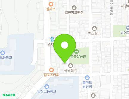 부산광역시 금정구 팔송로59번길 74 (남산동, 해피홈) 지도