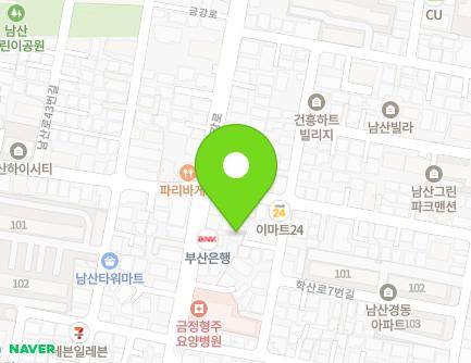 부산광역시 금정구 학산로13번길 33-14 (남산동, 유엔빌리지) 지도