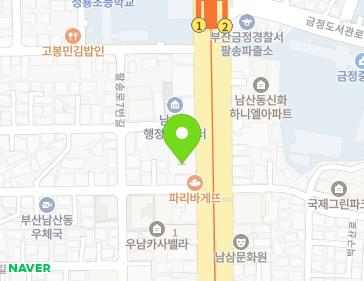 부산광역시 금정구 중앙대로 2093 (남산동, 수광빌딩) 지도
