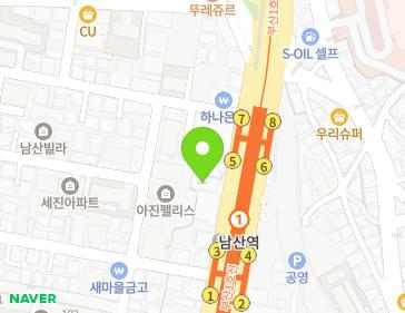 부산광역시 금정구 중앙대로 2027 (남산동, 새생명빌딩) 지도