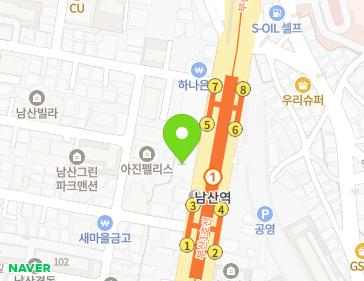 부산광역시 금정구 중앙대로 2025 (남산동, 새우리빌딩) 지도