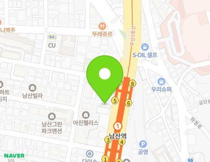 부산광역시 금정구 중앙대로 2029 (남산동, 대원빌딩) 지도