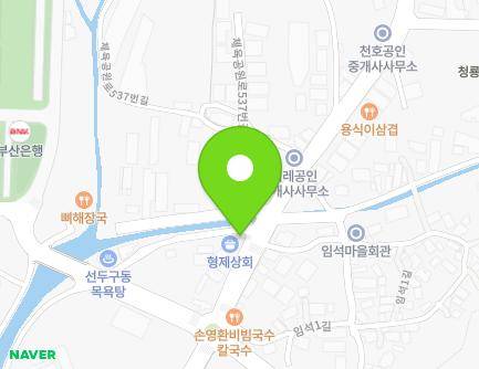 부산광역시 금정구 체육공원로 529-1 (두구동) 지도