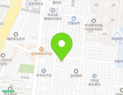 부산광역시 금정구 부곡로142번길 16 (부곡동) 지도