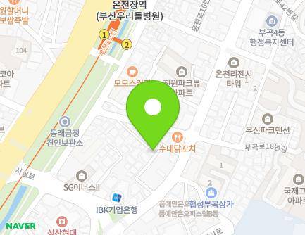 부산광역시 금정구 부곡로 15-5 (부곡동) 지도