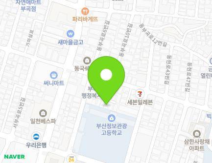 부산광역시 금정구 동부곡로6번길 33-8 (부곡동) 지도