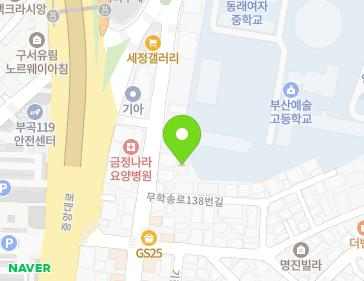 부산광역시 금정구 무학송로138번길 7 (부곡동, 청진그린빌라) 부산광역시 금정구 무학송로138번길 7 (부곡동, 청진그린빌라) 지도