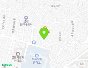 부산광역시 금정구 가마실로 65-7 (부곡동, 창대교회) 지도