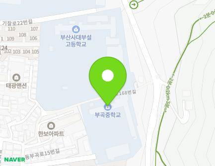 부산광역시 금정구 동부곡로15번길 102-20 (부곡동, 부곡중학교) 지도