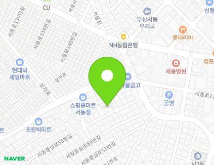 부산광역시 금정구 서동중심로57번길 11 (서동, 동상제일교회) 지도