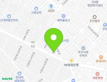 부산광역시 금정구 서동로 141 (서동, 서3치안센터) 지도