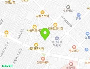 부산광역시 금정구 서동로149번길 9-5 (서동) 지도