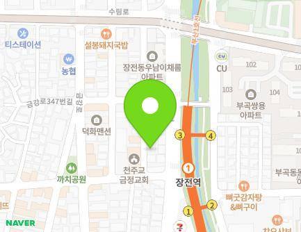 부산광역시 금정구 수림로45번길 35 (장전동) 지도