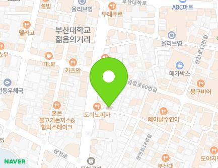 부산광역시 금정구 금정로52번길 5 (장전동) 지도