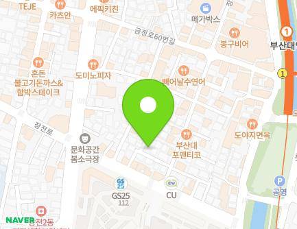 부산광역시 금정구 장전로12번길 11-7 (장전동) 지도