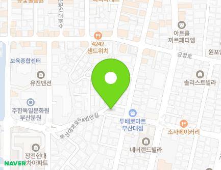 부산광역시 금정구 부산대학로64번안길 7 (장전동) 지도