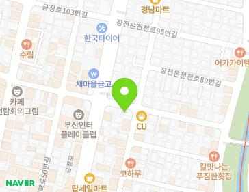 부산광역시 금정구 부산대학로38번길 33 (장전동) 지도