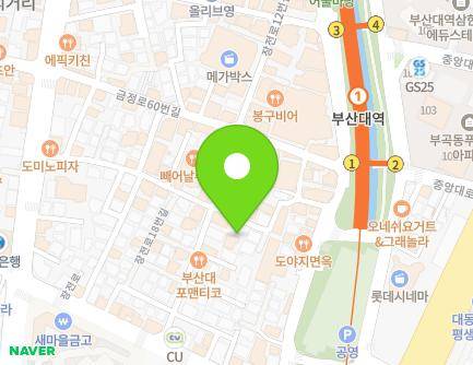 부산광역시 금정구 금정로52번길 36 (장전동, 해오름유료주차장) 지도