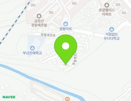 부산광역시 금정구 청룡예전로99번길 22 (청룡동, 로얄파크빌라) 지도