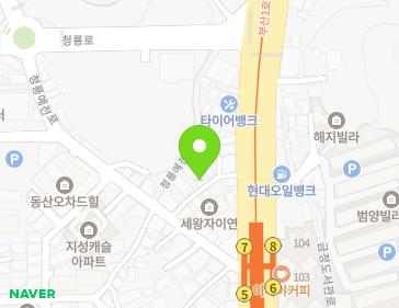 부산광역시 금정구 청룡예전로 8-9 (청룡동) 지도