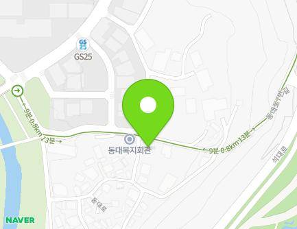 부산광역시 금정구 동대로7번길 30 (회동동) 지도