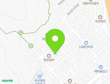 부산광역시 금정구 회천로19번길 23-1 (회동동) 지도