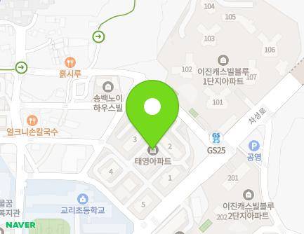 부산광역시 기장군 기장읍 차성로441번길 7 (태영아파트) 지도