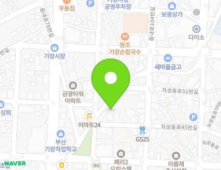 부산광역시 기장군 기장읍 차성남로51번길 10 (모닝빌) 지도