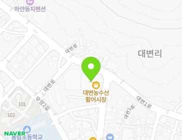 부산광역시 기장군 기장읍 대변로 154 (대변농수산활어시장) 지도