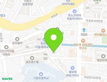 부산광역시 기장군 기장읍 차성로 327-10 (진동선빌리지) 지도