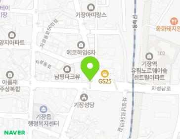 부산광역시 기장군 기장읍 차성남로 87 (삼성떡방앗간) 지도