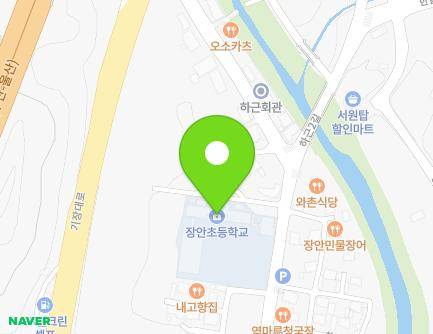 부산광역시 기장군 장안읍 장안로 67-4 (장안초등학교) 지도