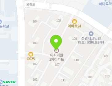 부산광역시 기장군 정관읍 정관1로 18 (이지더원1차아파트) 지도