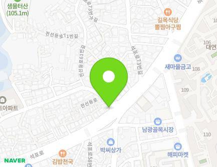 부산광역시 남구 석포로 63-2 (감만동) 지도