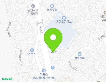 부산광역시 남구 우암로 32 (감만동, 태호주차장) 지도