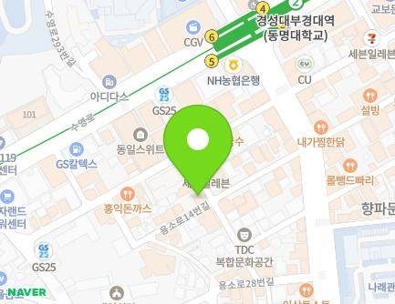 부산광역시 남구 수영로298번길 22 (대연동, 희유빌딩) 지도