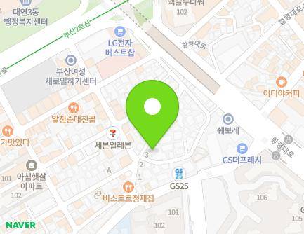 부산광역시 남구 용소로21번길 120 (대연동, 행복빌리지) 지도