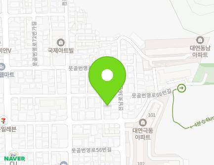 부산광역시 남구 못골번영로60번길 35-6 (대연동, 예쁜어린이집) 지도