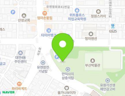 부산광역시 남구 유엔평화로 63 (대연동, 부산박물관) 지도