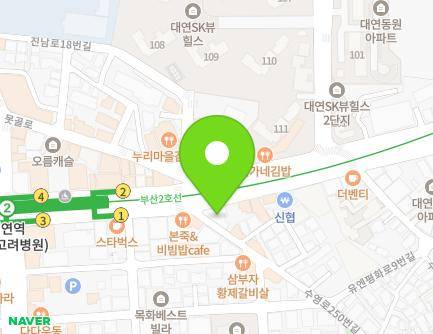 부산광역시 남구 수영로 252 (대연동, 김계영내과) 지도